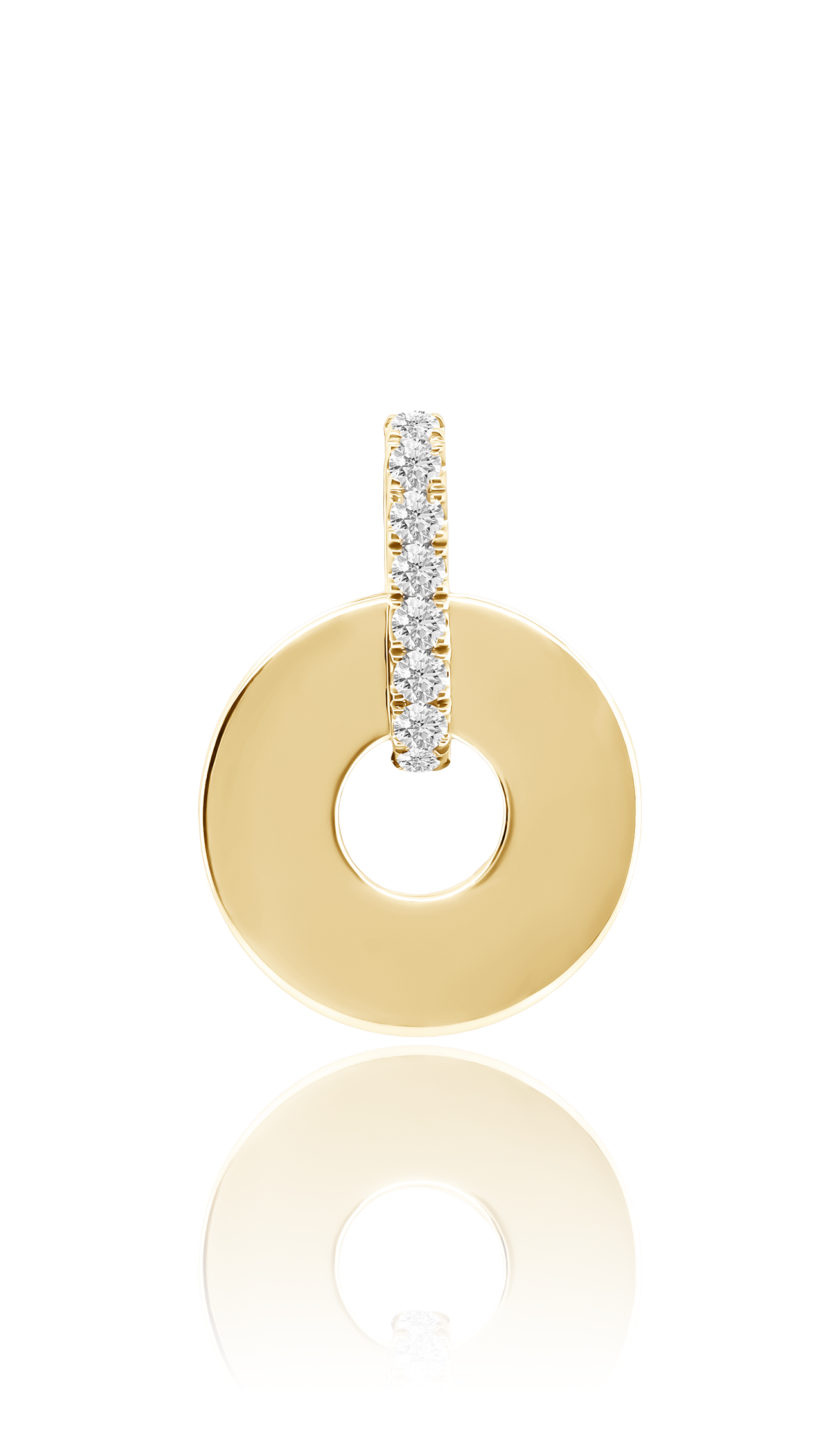 Halo Engravable Tag Pendant