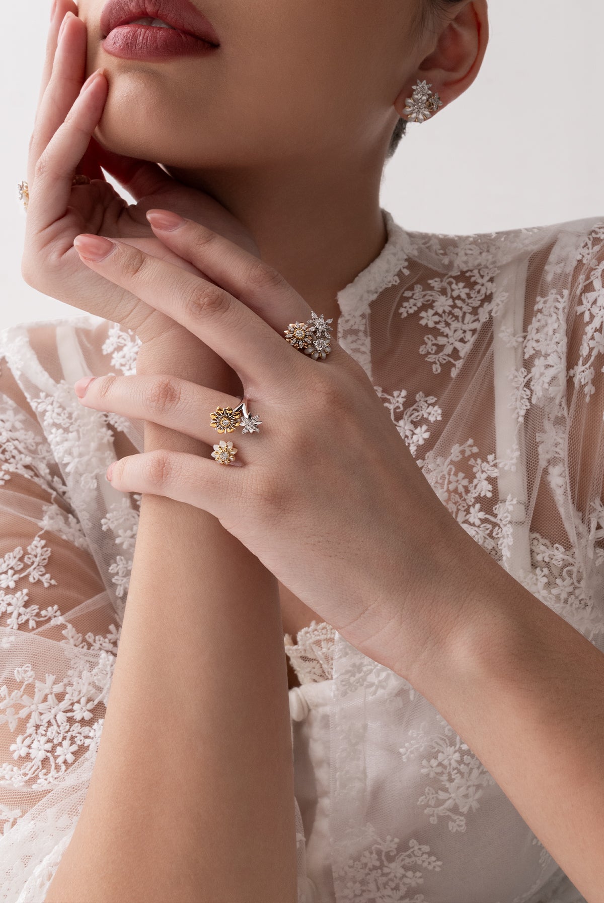 Trio Truntum Open Ring