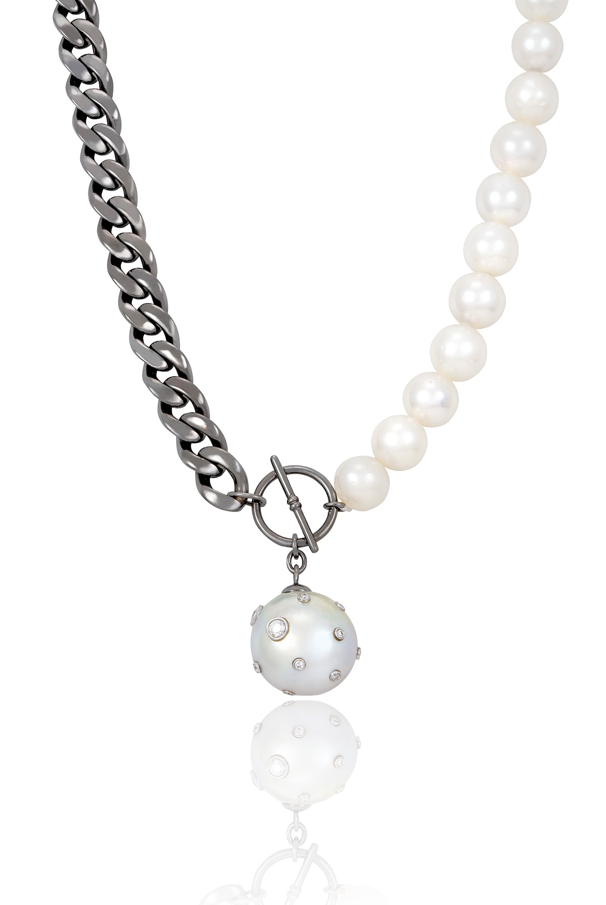Bombé Median South Sea Pearl Necklace