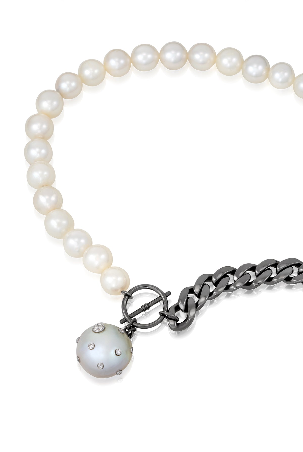 Bombé Median South Sea Pearl Necklace