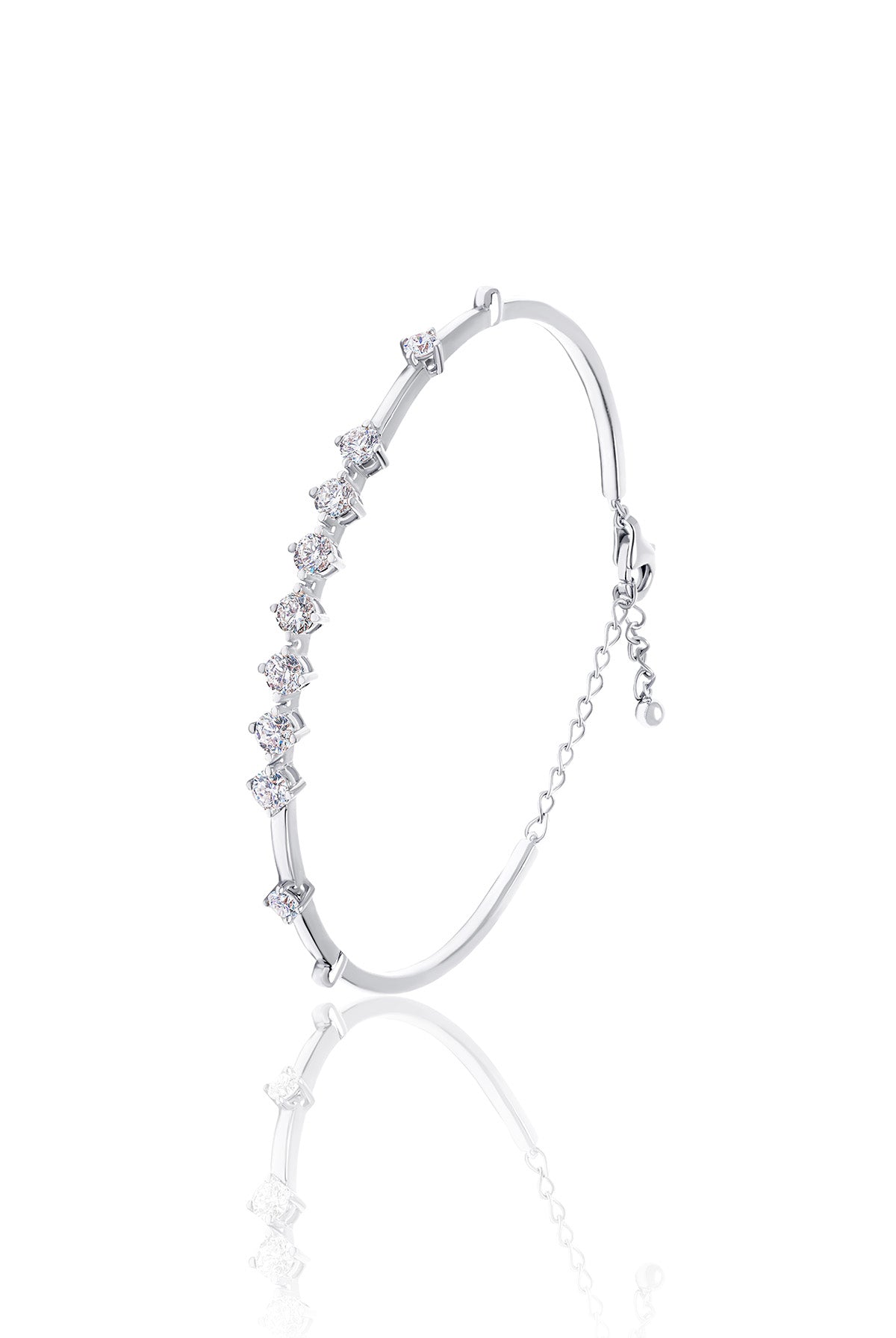 Olea Diamond Bangle