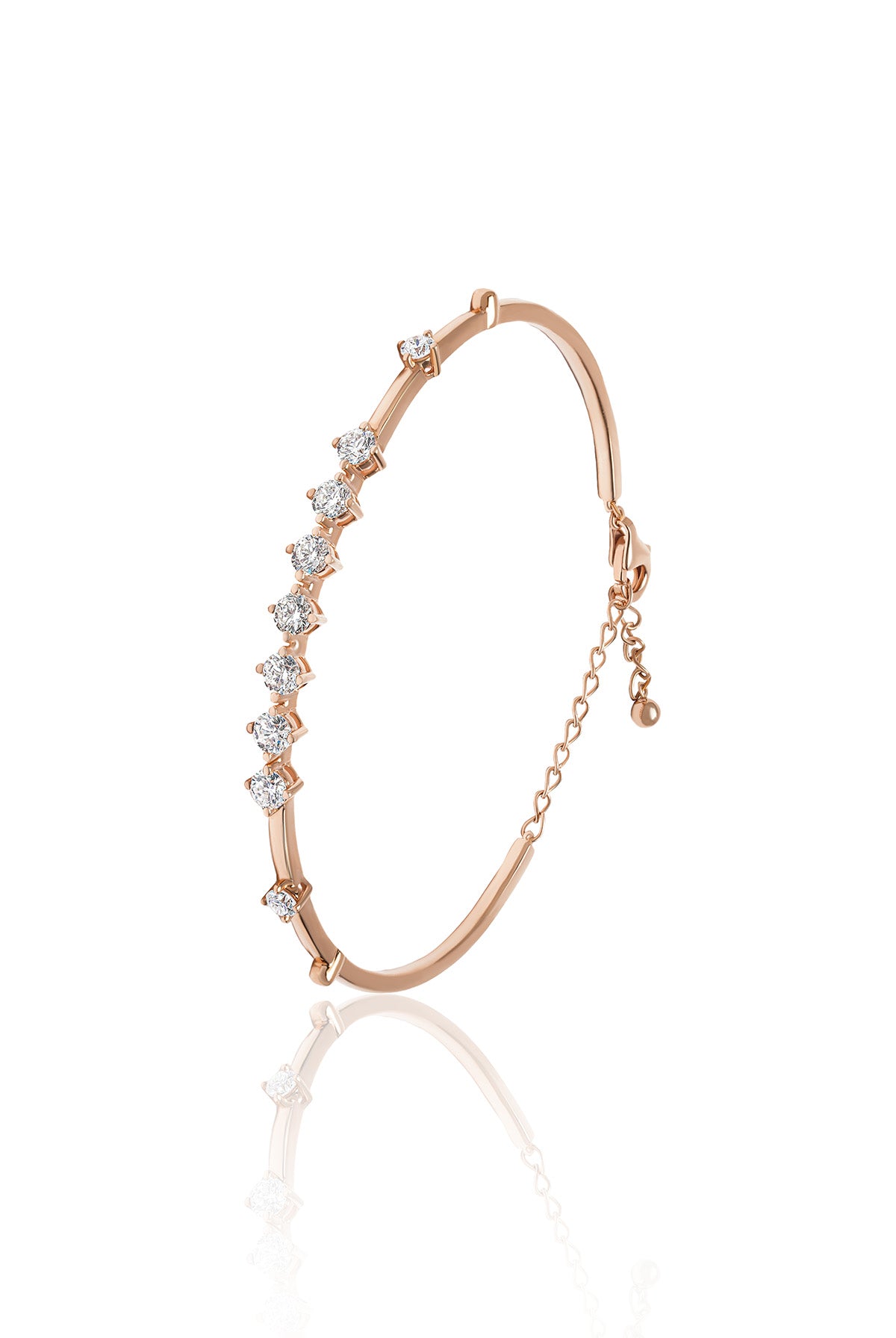 Olea Diamond Bangle