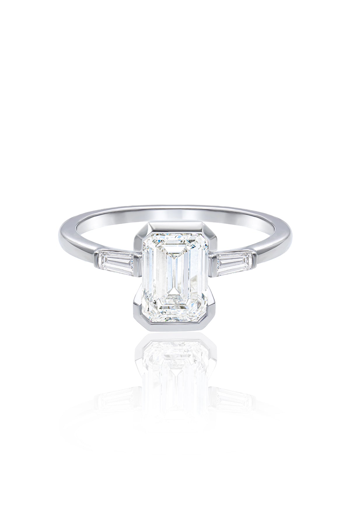 Permission to Eternity Emerald Ring