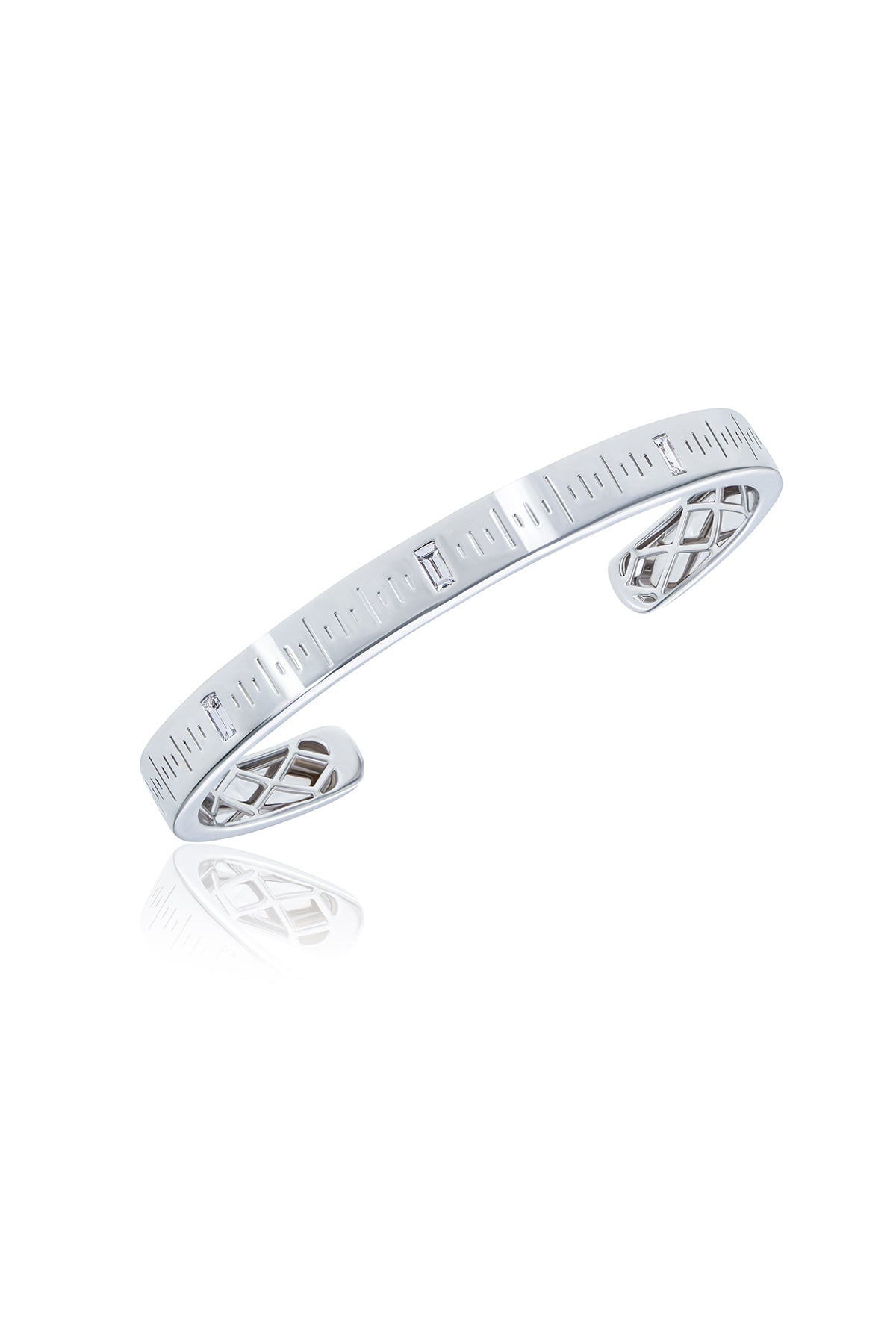 Designer's Diary Baguette Tape Measure Bangle