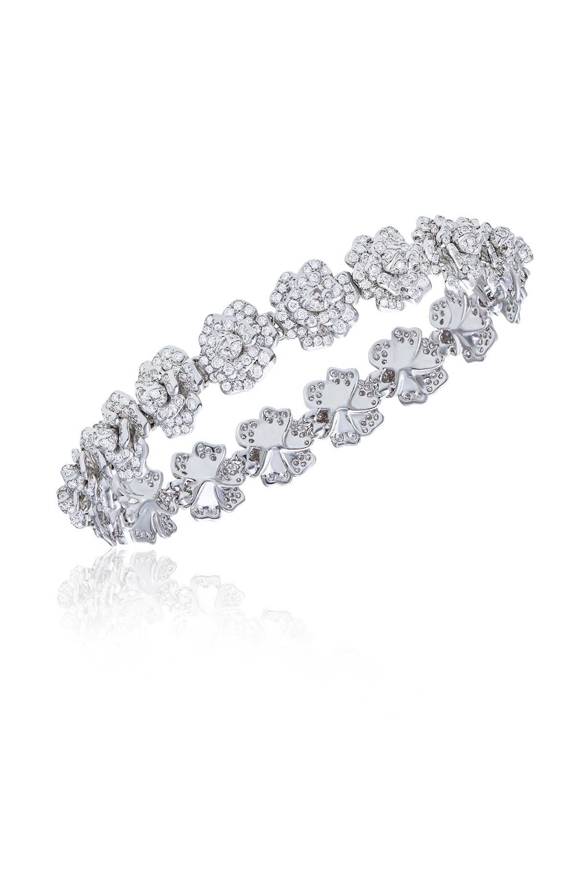 Blooming Rose Garden Diamond Multiway Necklace