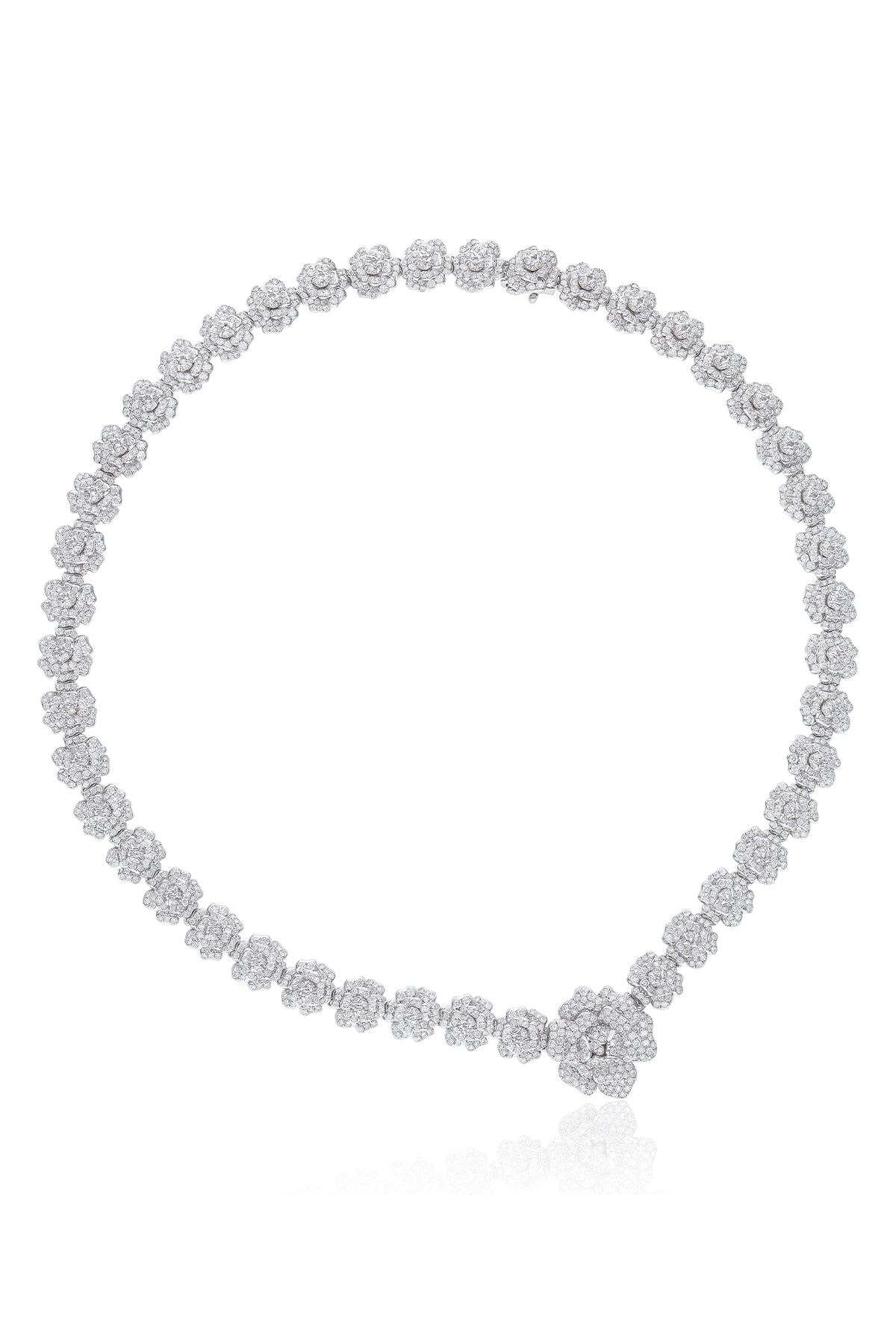 Blooming Rose Garden Diamond Multiway Necklace