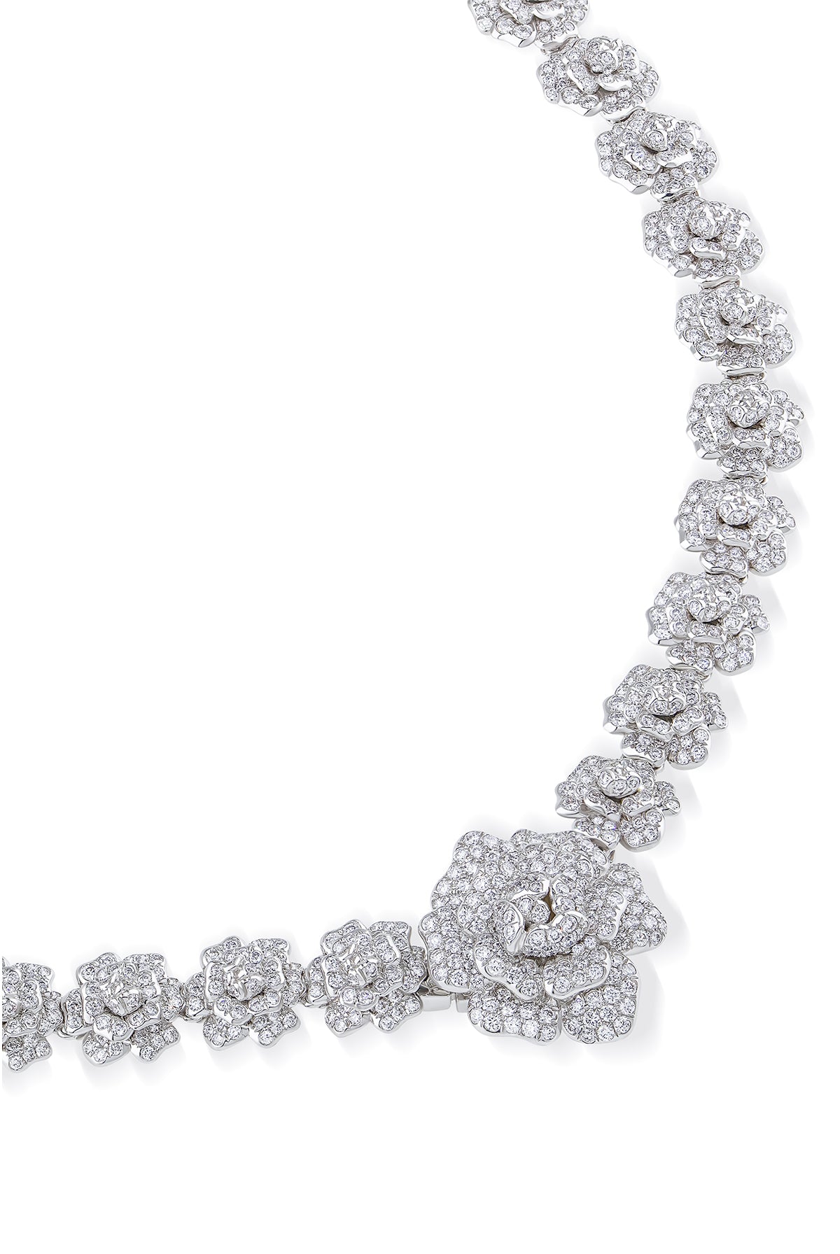 Blooming Rose Garden Diamond Multiway Necklace
