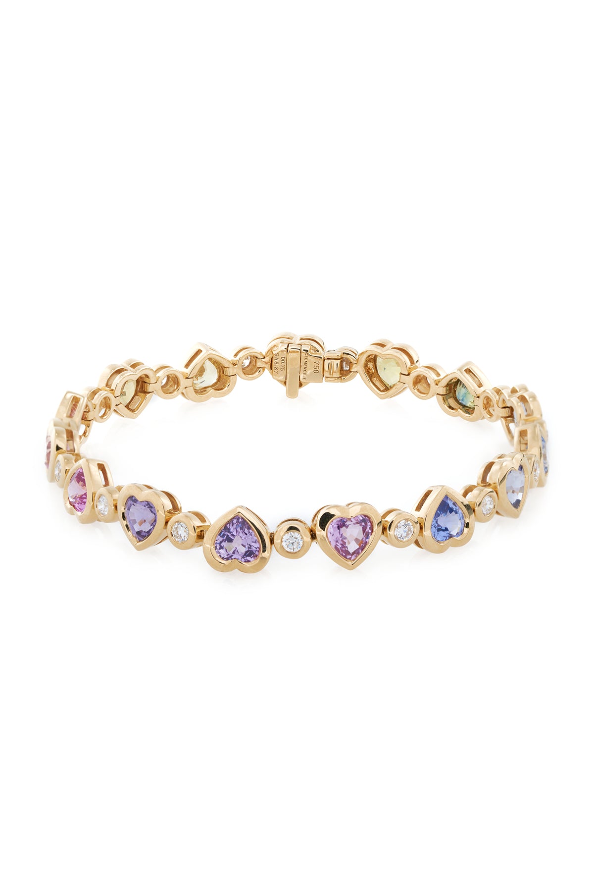 Love Roulette Rainbow Tennis Bracelet