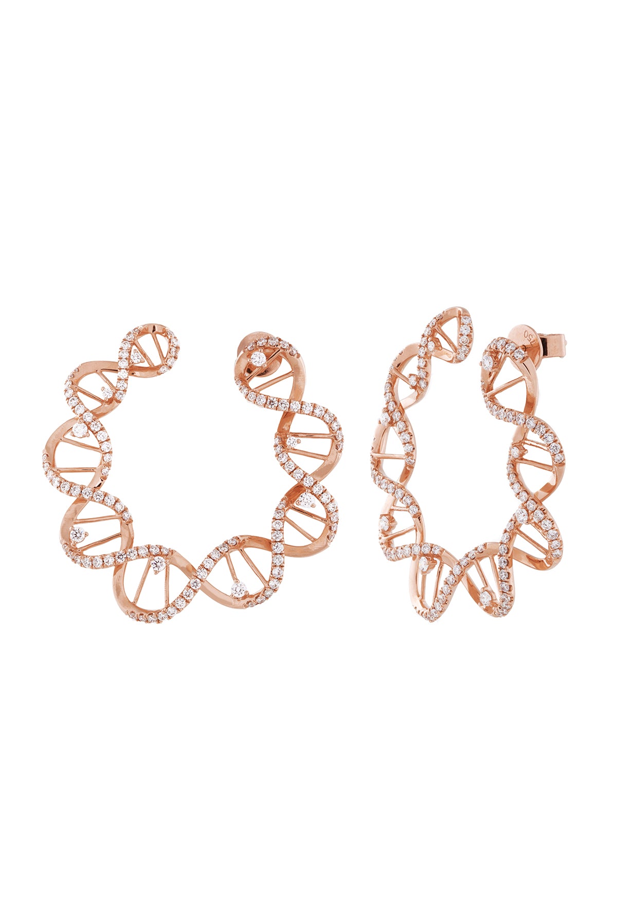 Helix Circular Hoops