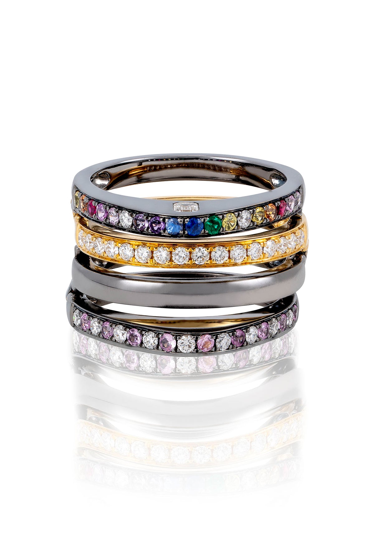 Quatre Diamond Maquia Ring