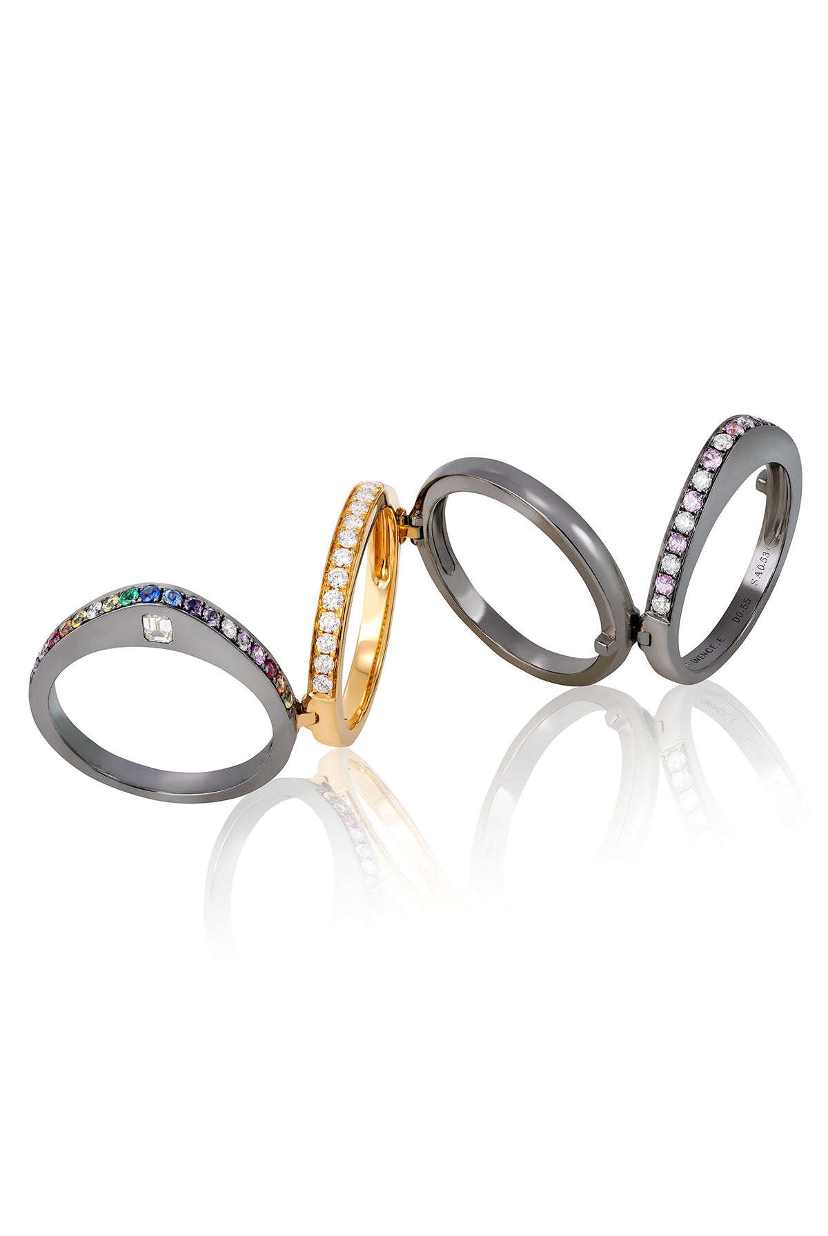 Quatre Diamond Maquia Ring