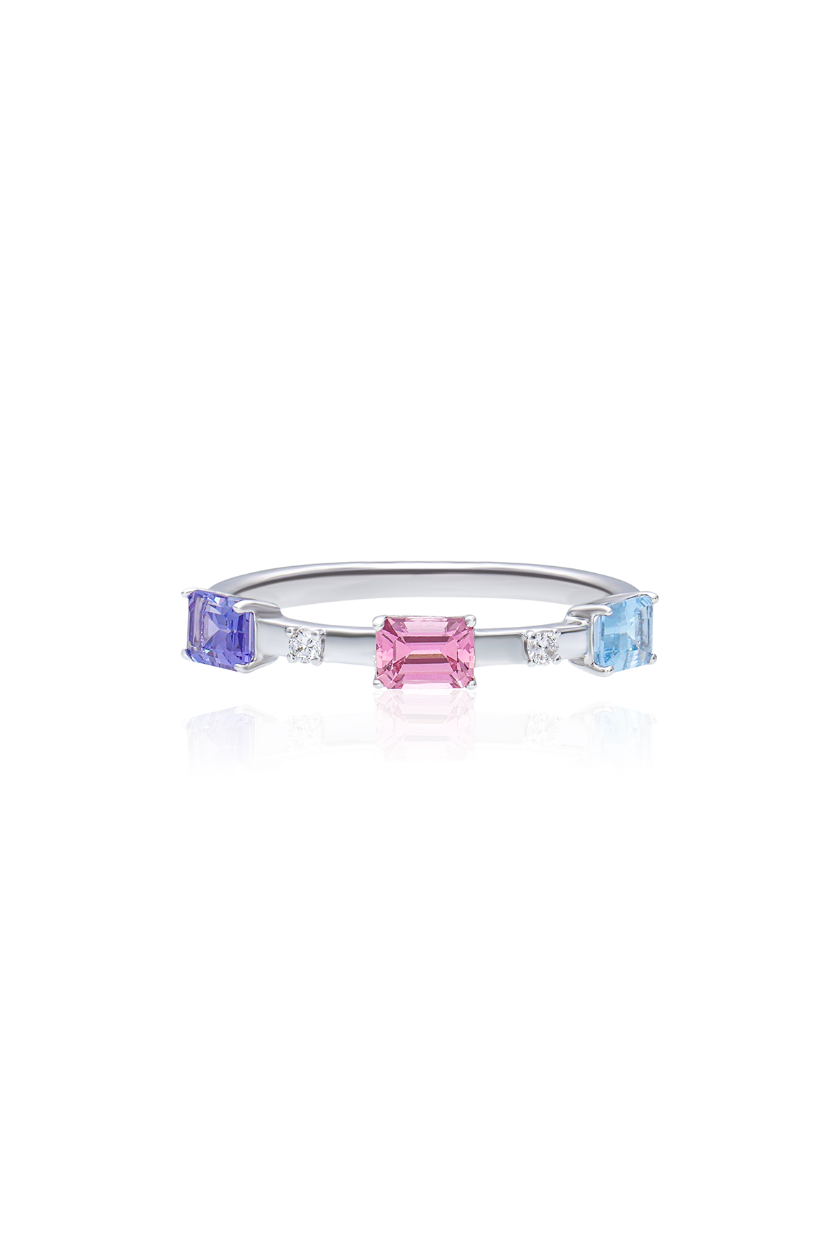 Sugar Plum Multi-Gemstones Ring