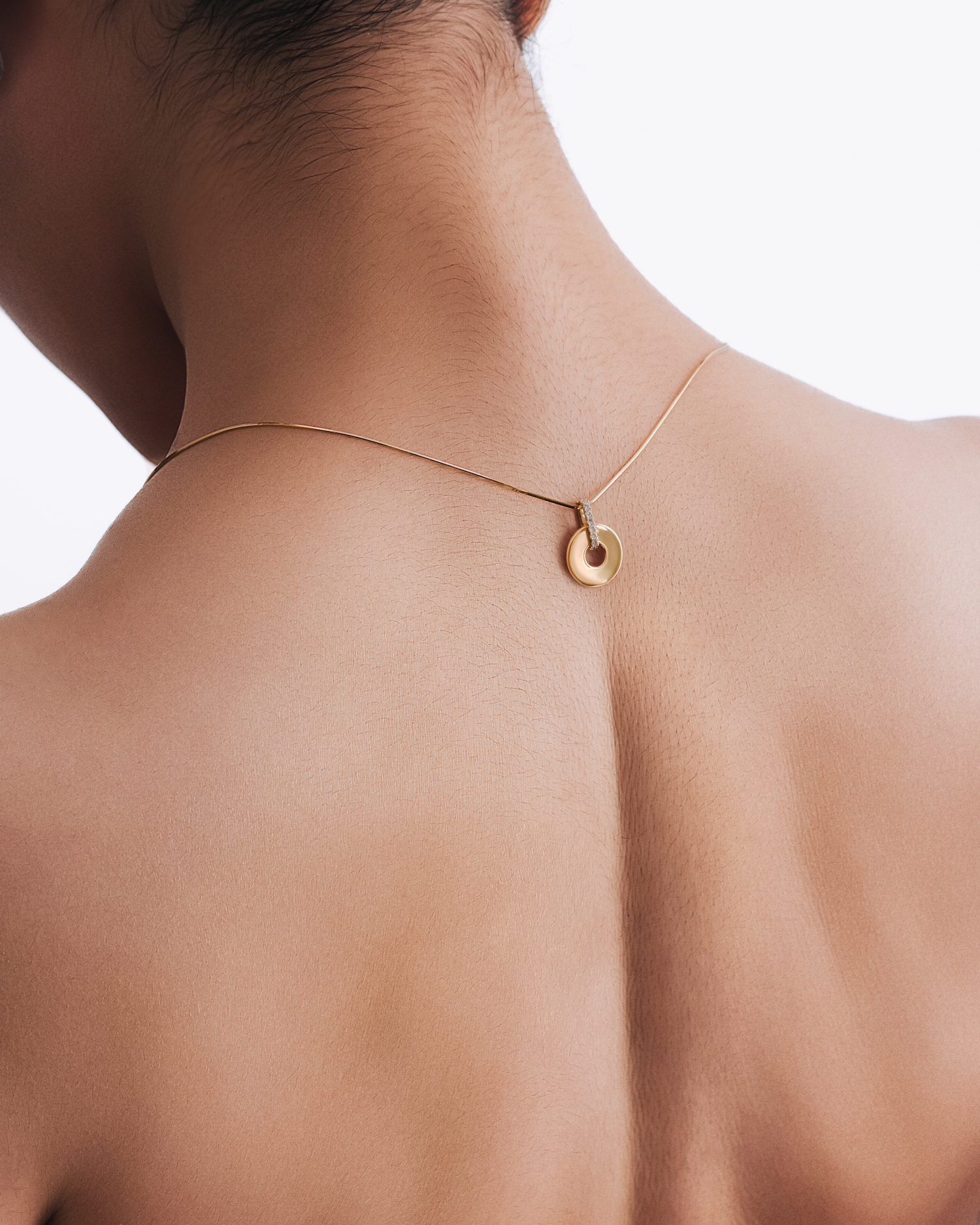 Halo Engravable Tag Pendant