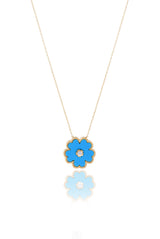 Forget Me Not Necklace in Turquoise