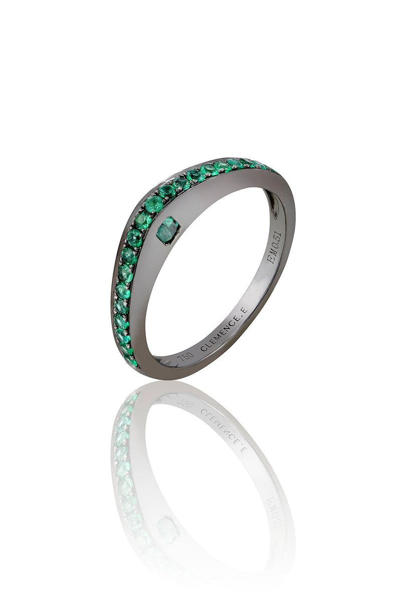 Shadow Maquia Emerald  Ring