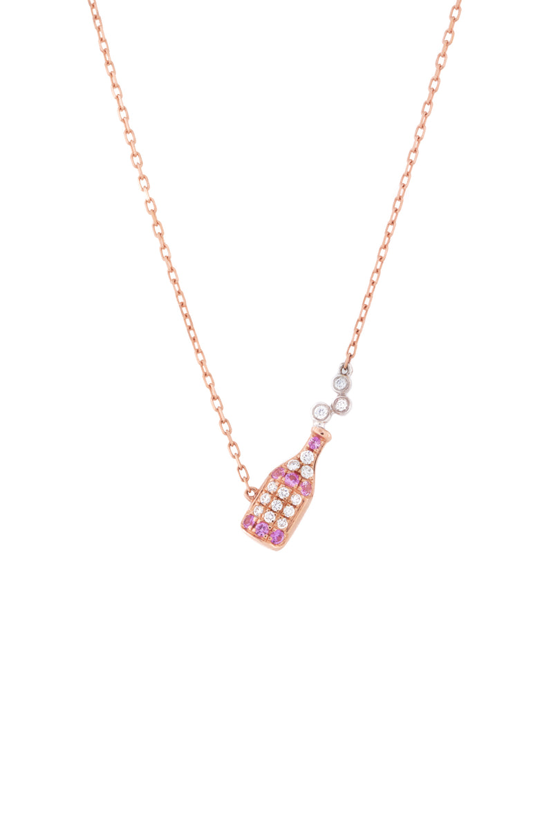 Rose Champagne Necklace
